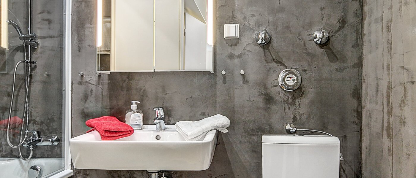 квартира München Solln 02 ванная комната 9857