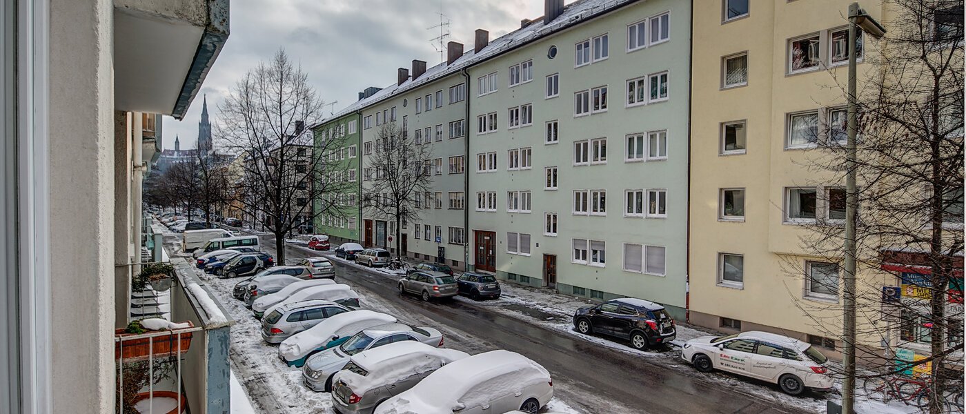 квартира München Au-Giesing 02 вид из окна 9859