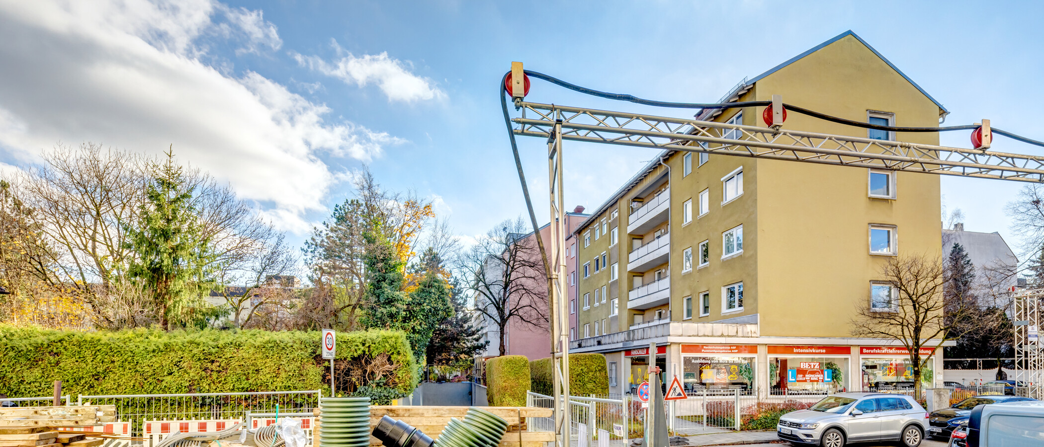 квартира München Milbertshofen 02 вид из окна 9863