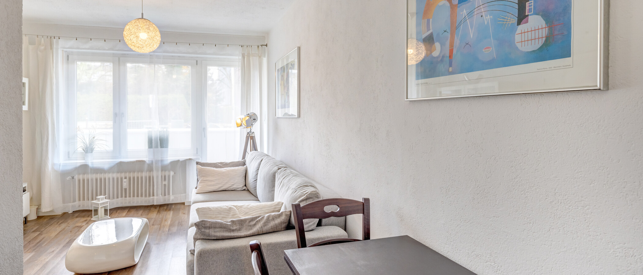 квартира München Milbertshofen 04 жилое пространство 9863