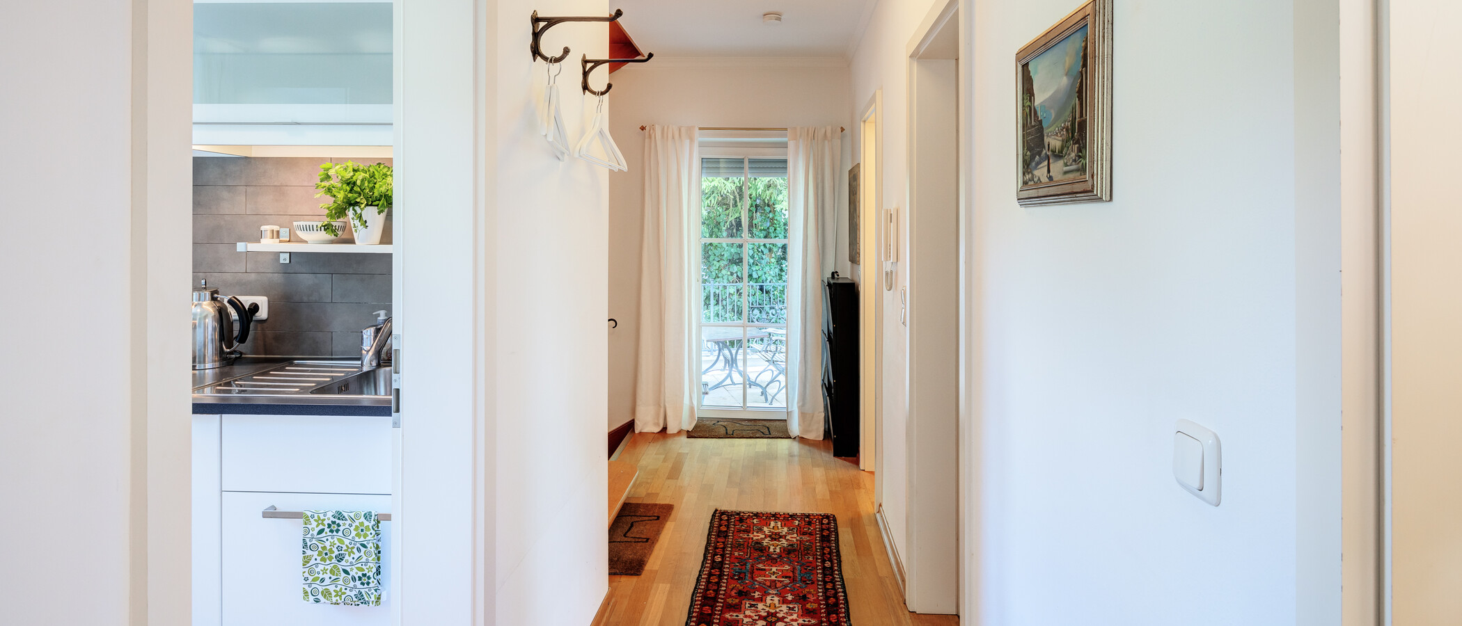 двухэтажная квартира München Thalkirchen 02 коридор 9867