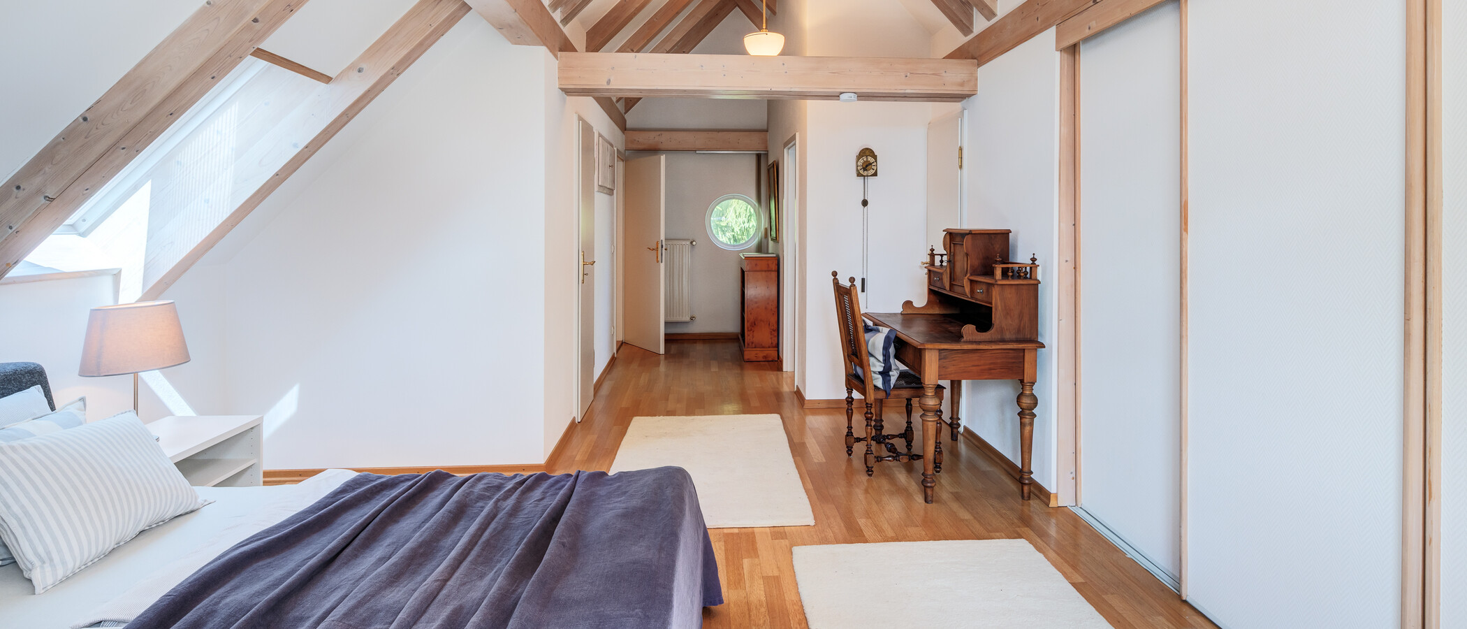 двухэтажная квартира München Thalkirchen 03 спальная комната 9867