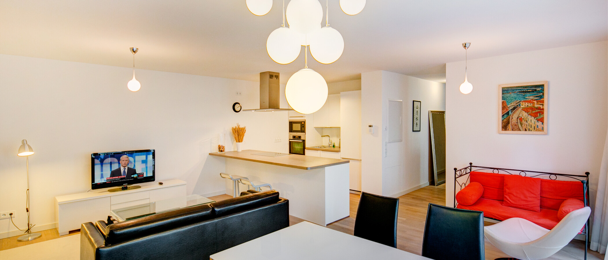квартира München Maxvorstadt - Universitätsviertel 02 гостиная 9869