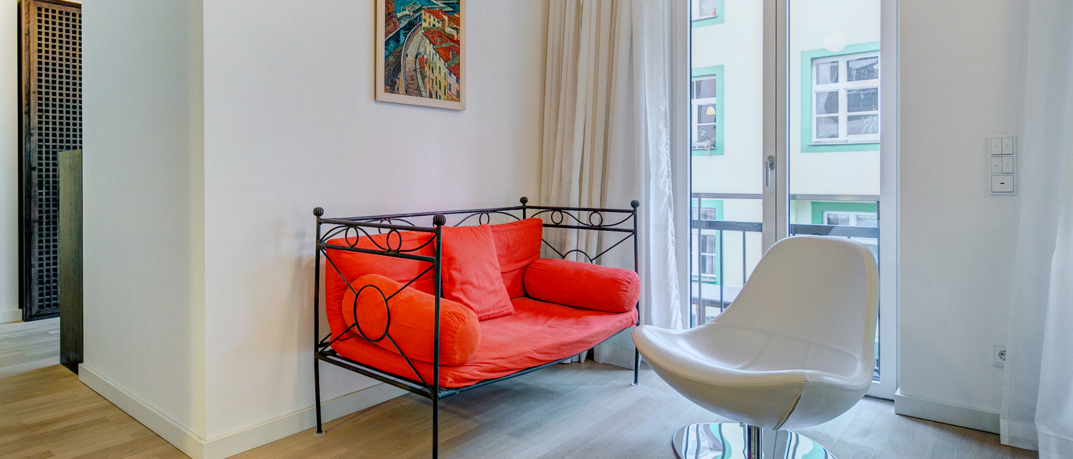 квартира München Maxvorstadt - Universitätsviertel 05 гостиная 9869