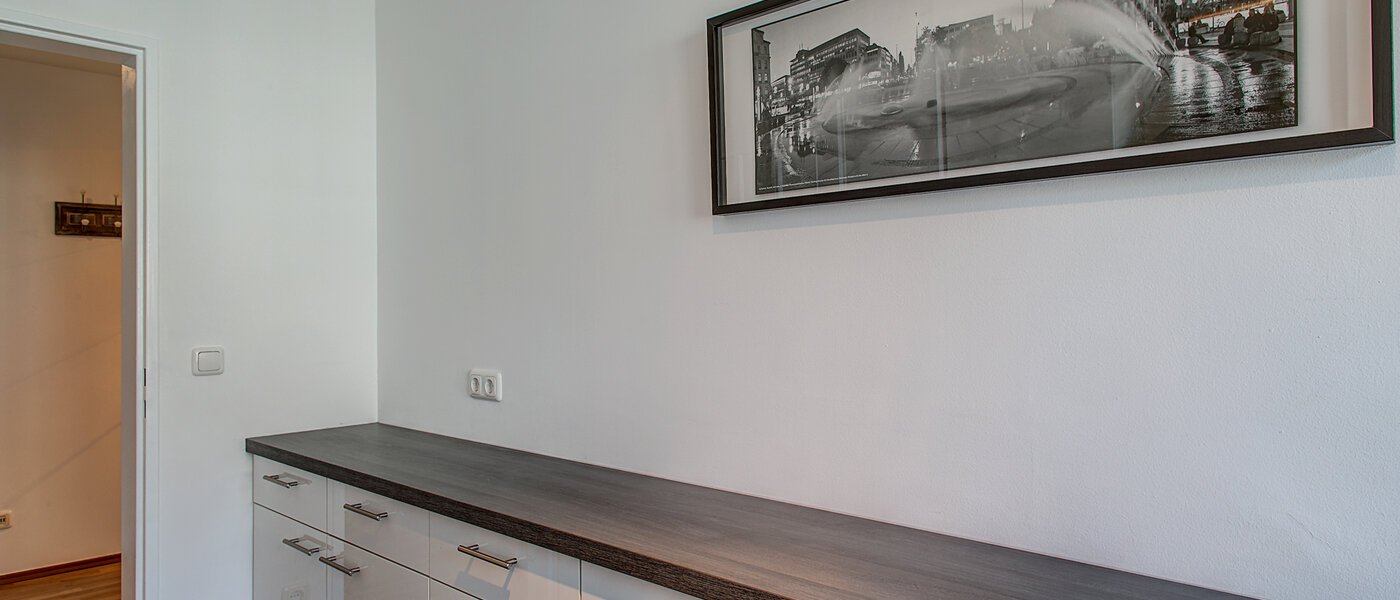 квартира München Schwabing 04 кухня 9871