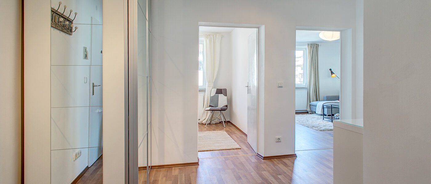 квартира München Schwabing 03 коридор 9871