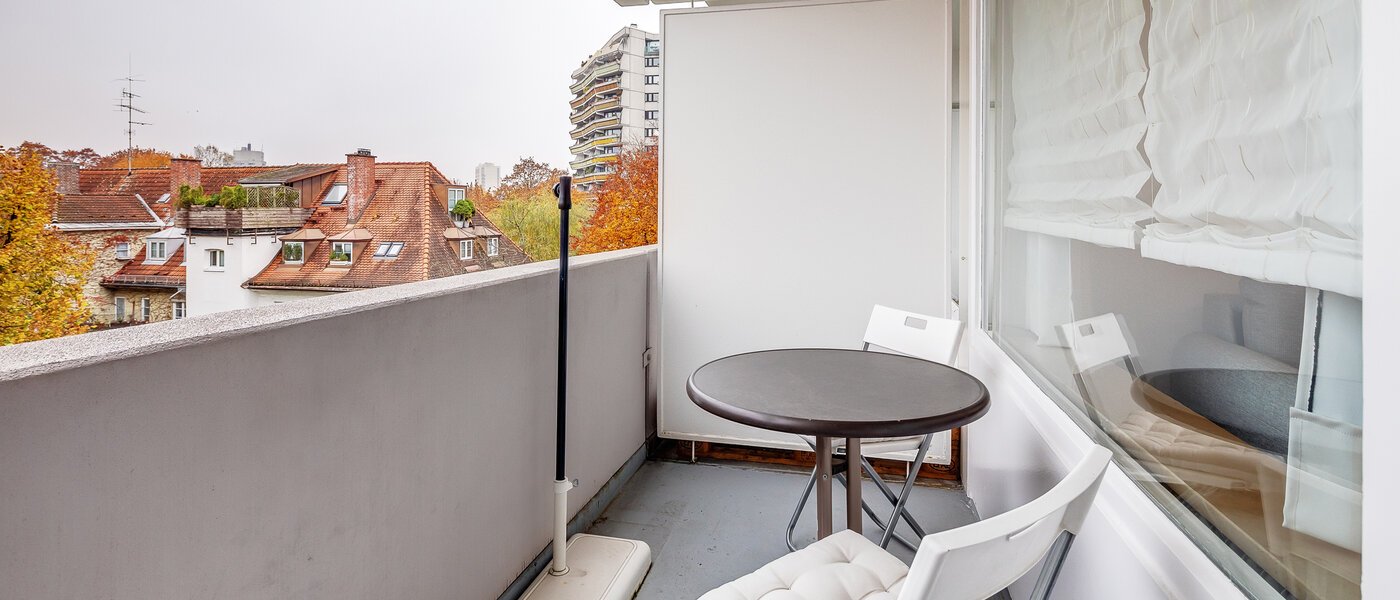 квартира München Schwabing-Nord (zw. Leopoldstraße & Englischen Garten) 01 балкон 9873