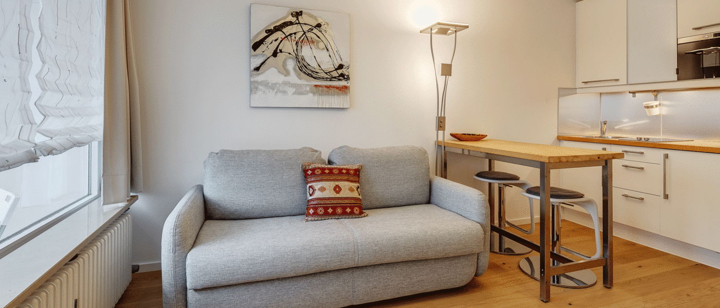 квартира München Schwabing-Nord (zw. Leopoldstraße & Englischen Garten) 01 зона для сна 9873