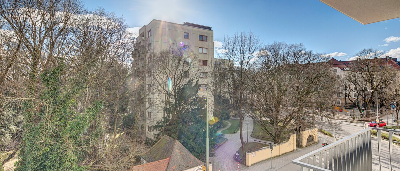 квартира München Isarvorstadt 01 вид из окна 9891
