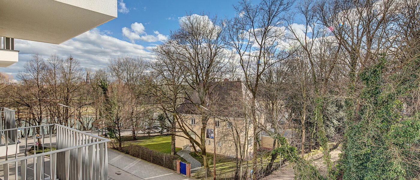 квартира München Isarvorstadt 02 вид из окна 9891