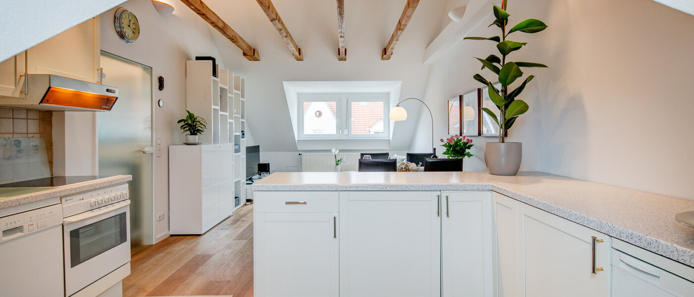 мансардная квартира München Thalkirchen 03 кухня 9893