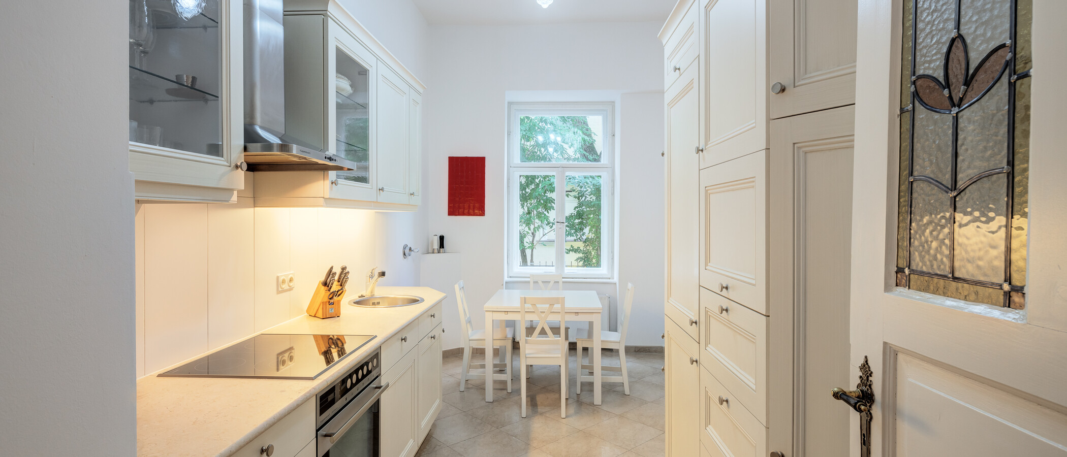 квартира München Schwabing-Nord (zw. Belgrad- & Leopoldstraße) 01 кухня 9895