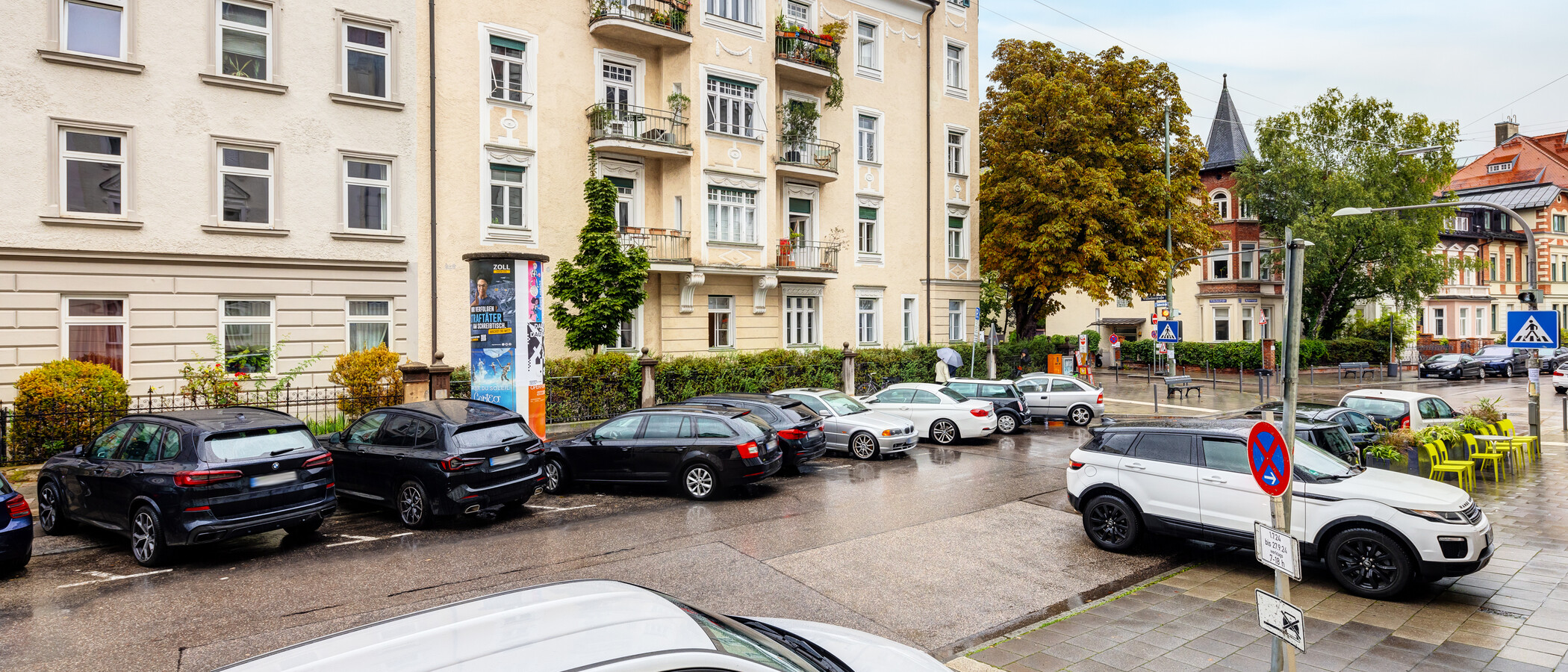 квартира München Schwabing-Nord (zw. Belgrad- & Leopoldstraße) 01 вид из окна 9895
