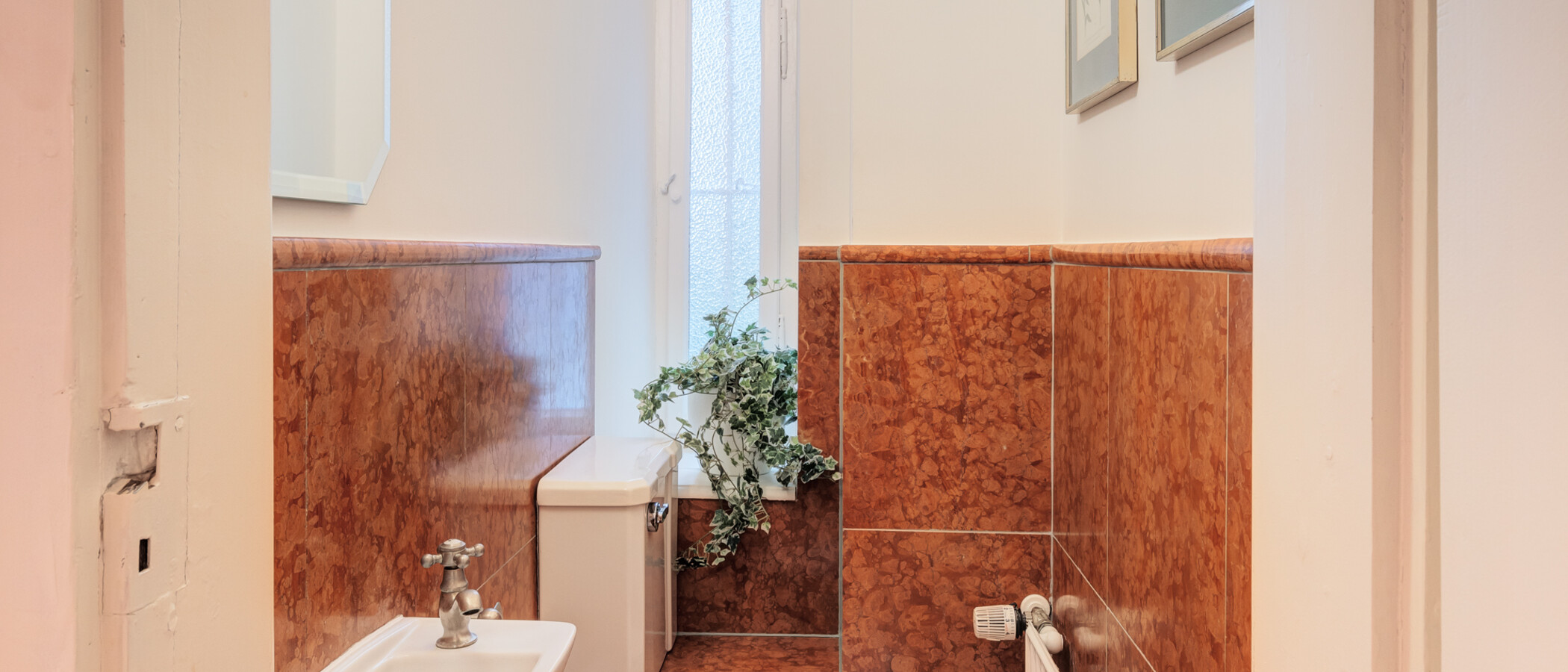 квартира München Schwabing-Nord (zw. Belgrad- & Leopoldstraße) 01 гостевой туалет 9895