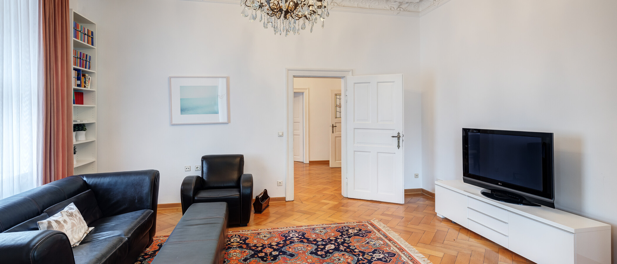 квартира München Schwabing-Nord (zw. Belgrad- & Leopoldstraße) 03 гостиная 9895