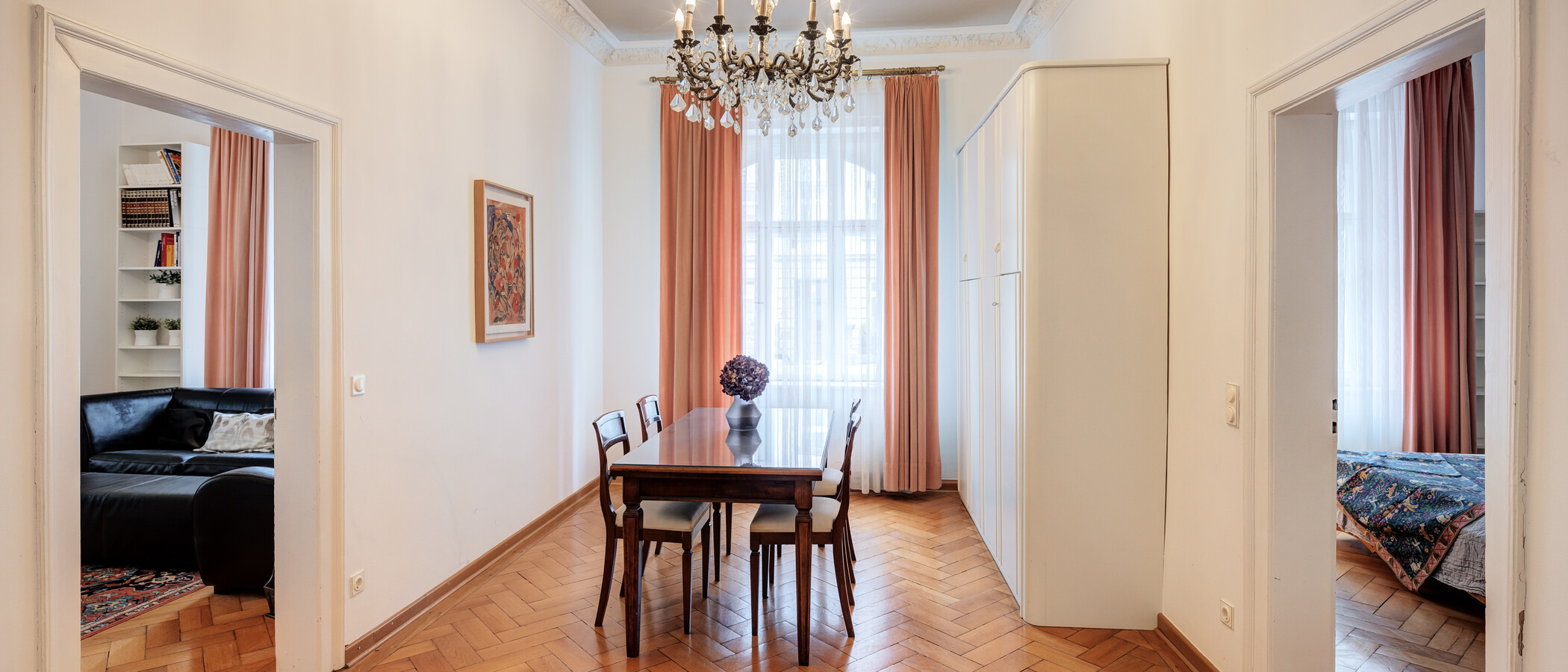 квартира München Schwabing-Nord (zw. Belgrad- & Leopoldstraße) 03 обеденный зал 9895