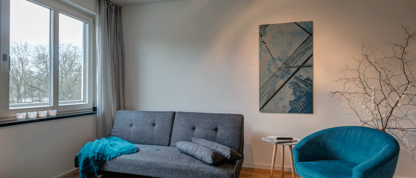 квартира München Schwabing-Georgenschwaige 07 гостиная 9904