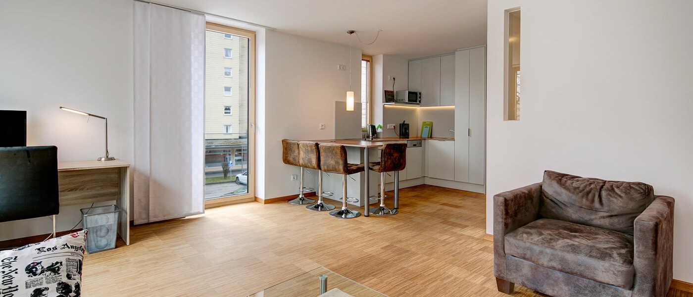 квартира Unterschleißheim Lohhof 04 гостиная 9906