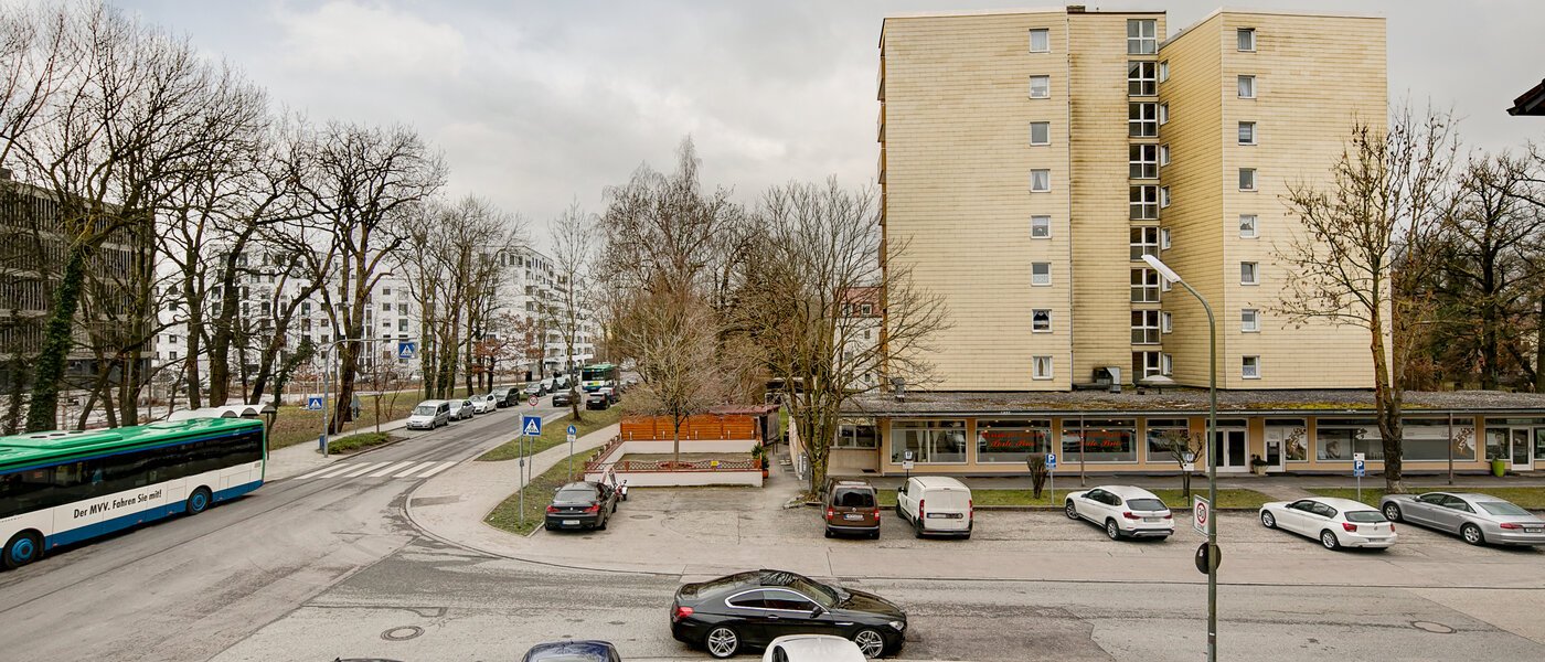 квартира Unterschleißheim Lohhof 03 вид из окна 9906