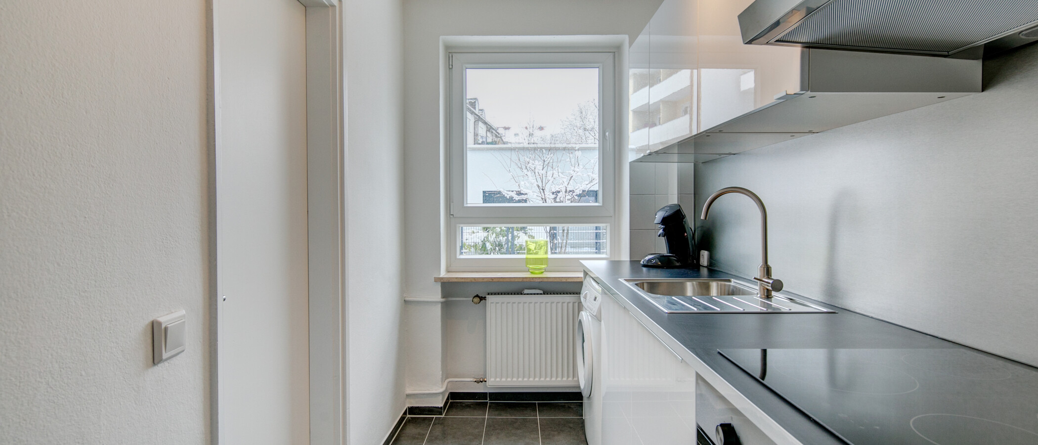 квартира München Giesing 01 кухня 9913