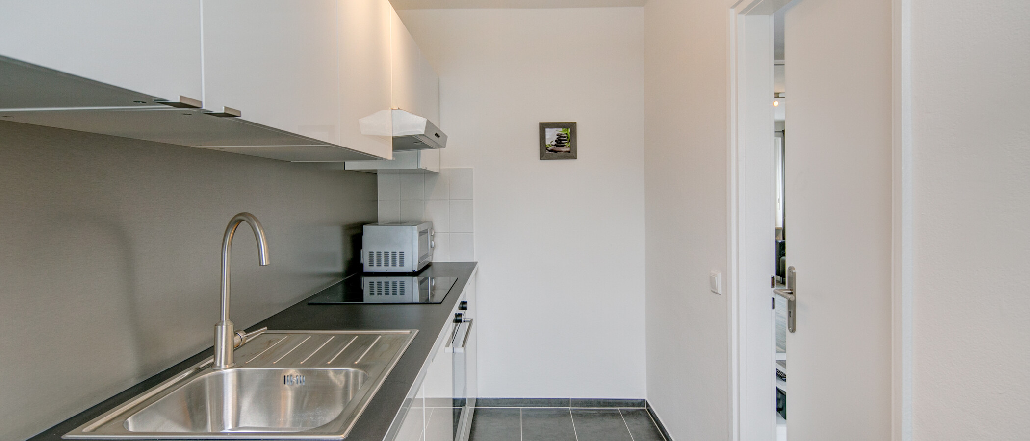 квартира München Giesing 04 кухня 9913