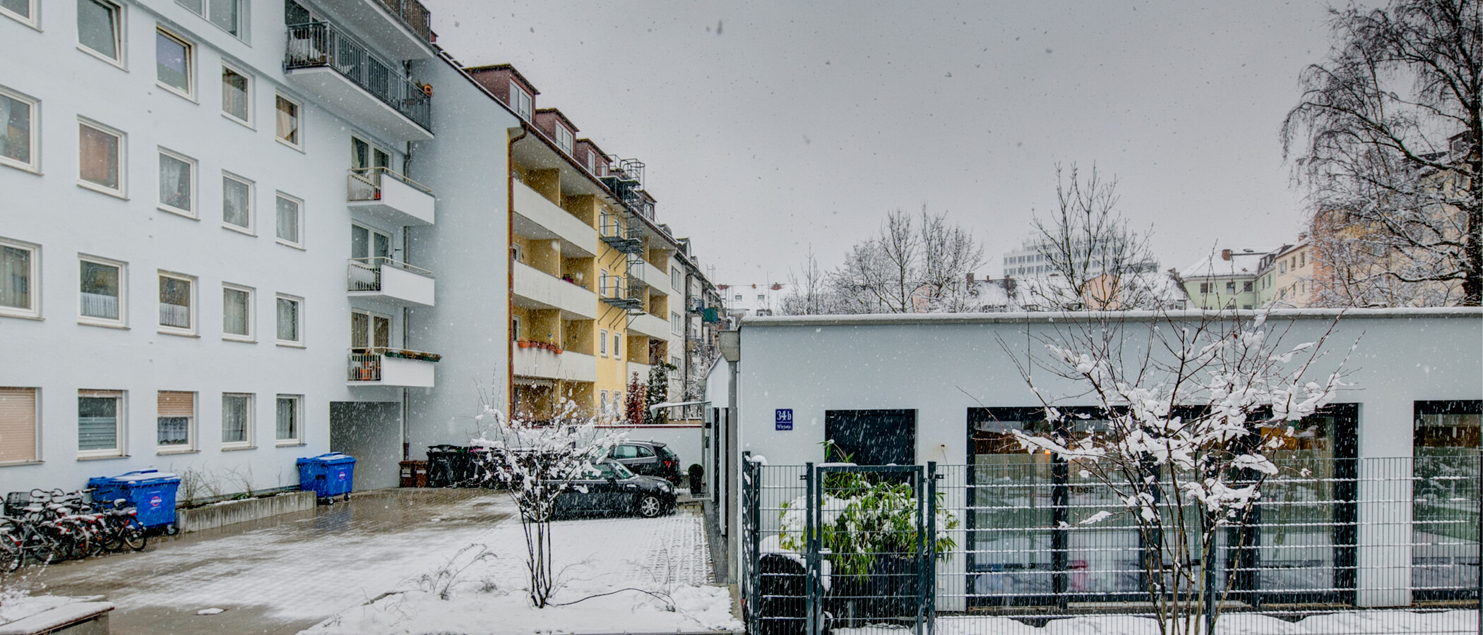 квартира München Giesing 01 вид из окна 9913