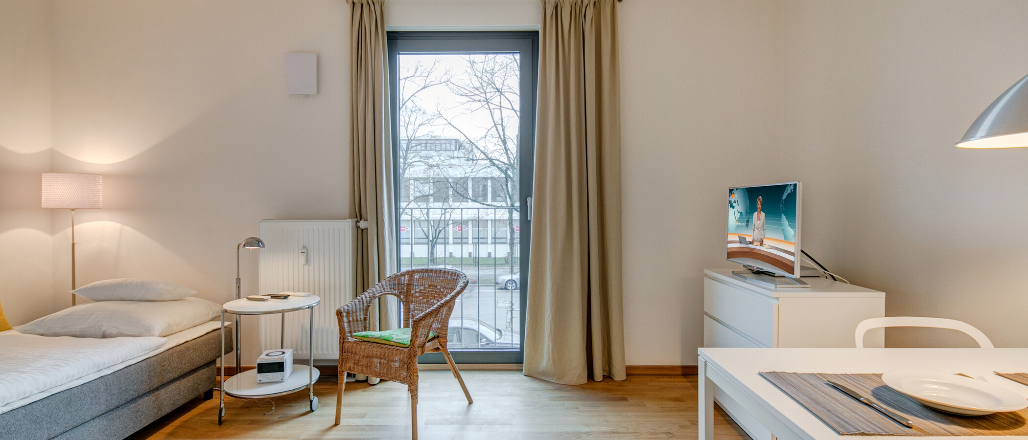 квартира München Giesing 02 гостиная 9916