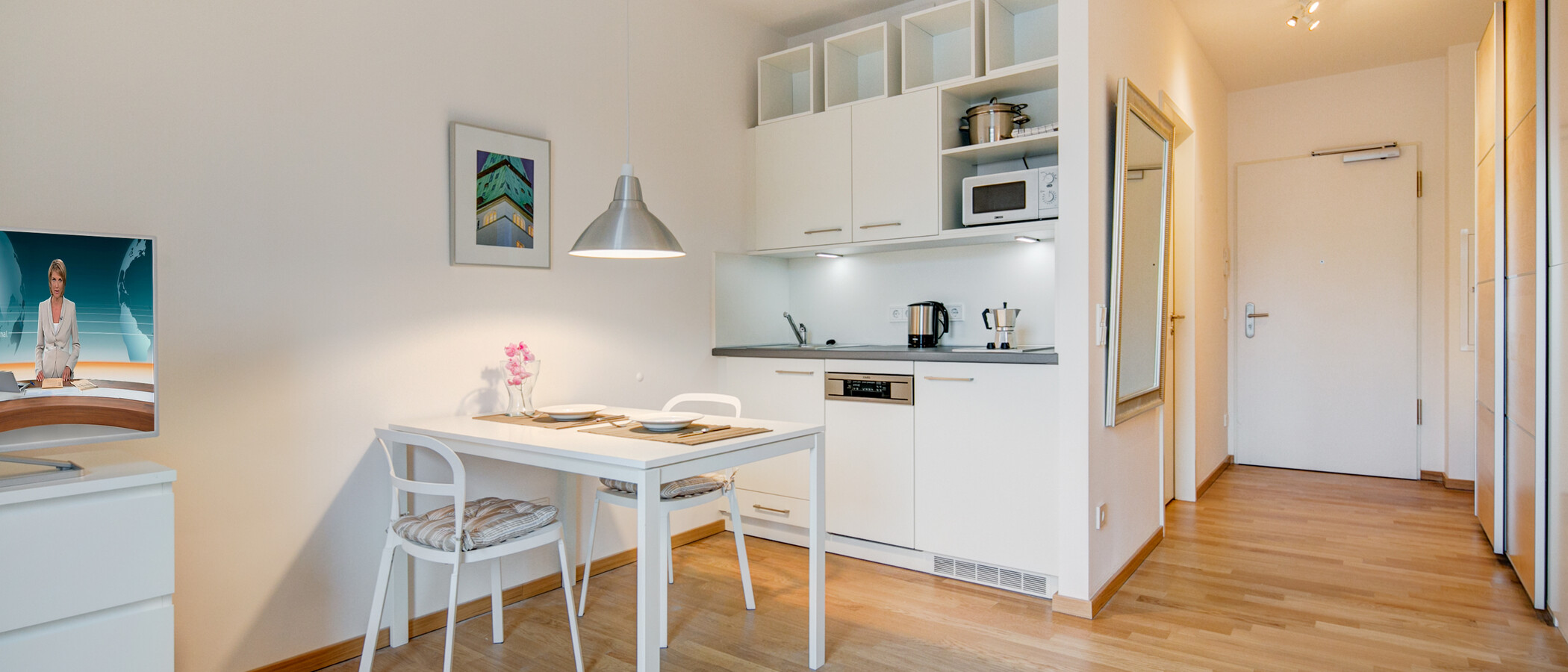 квартира München Giesing 03 гостиная 9916