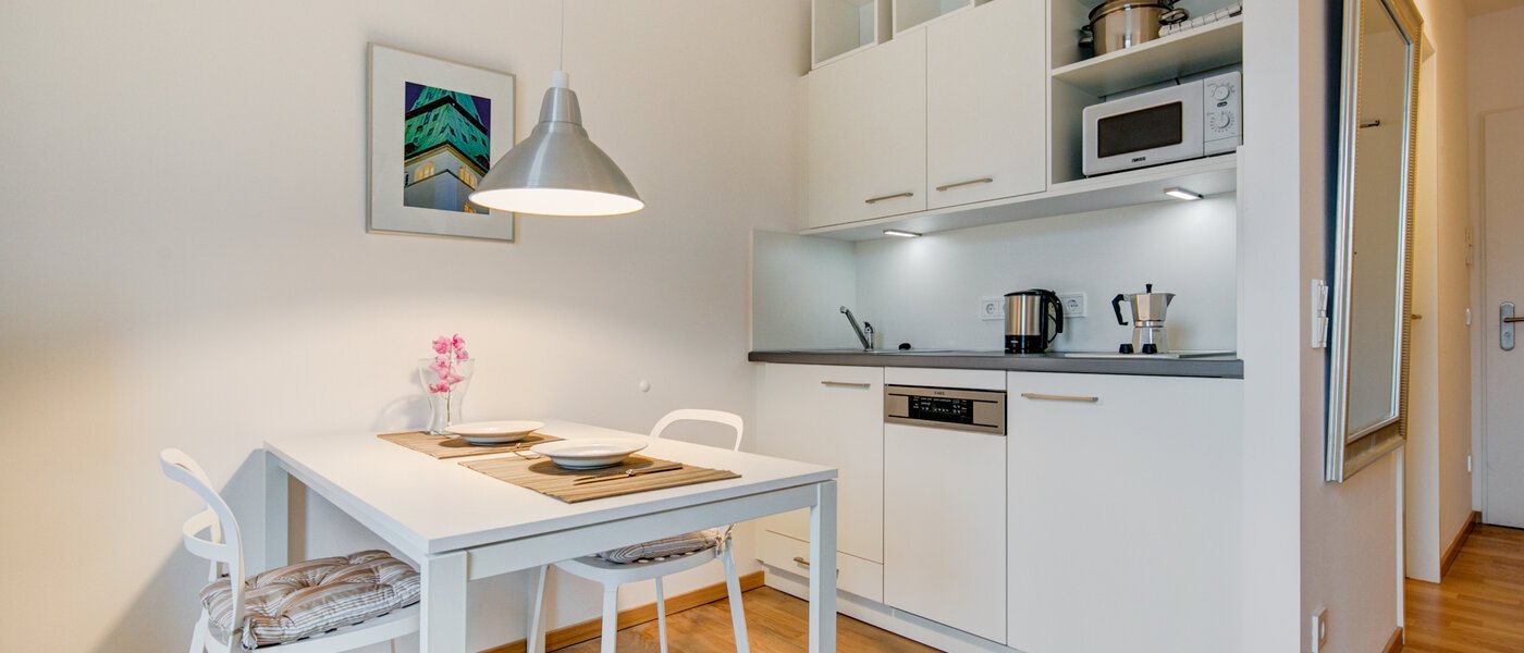 квартира München Giesing 01 кухня 9916