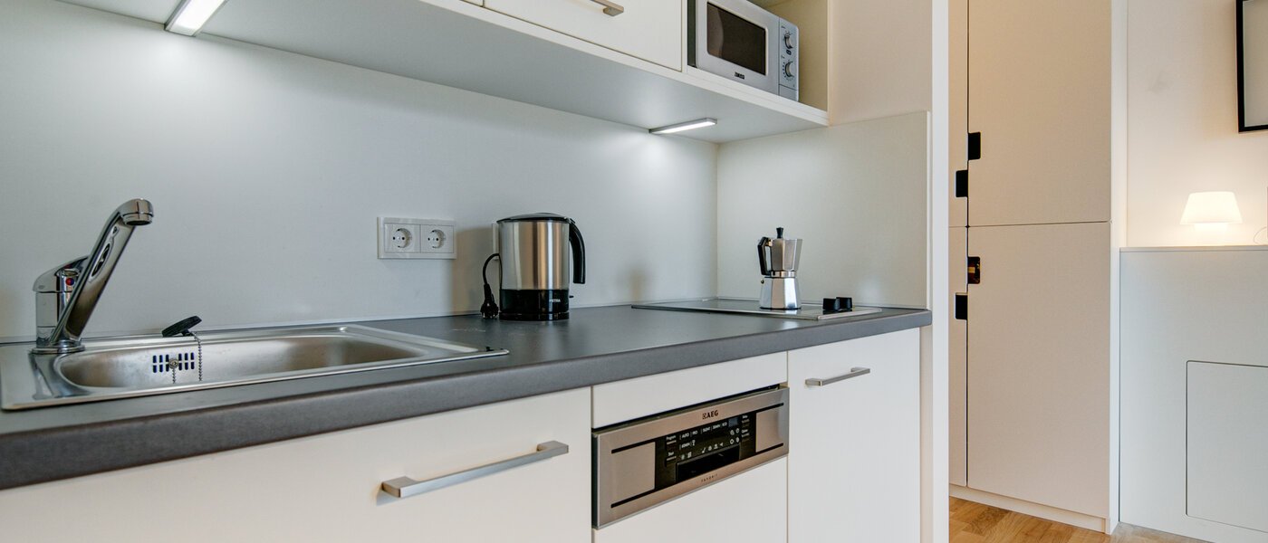 квартира München Giesing 02 кухня 9916