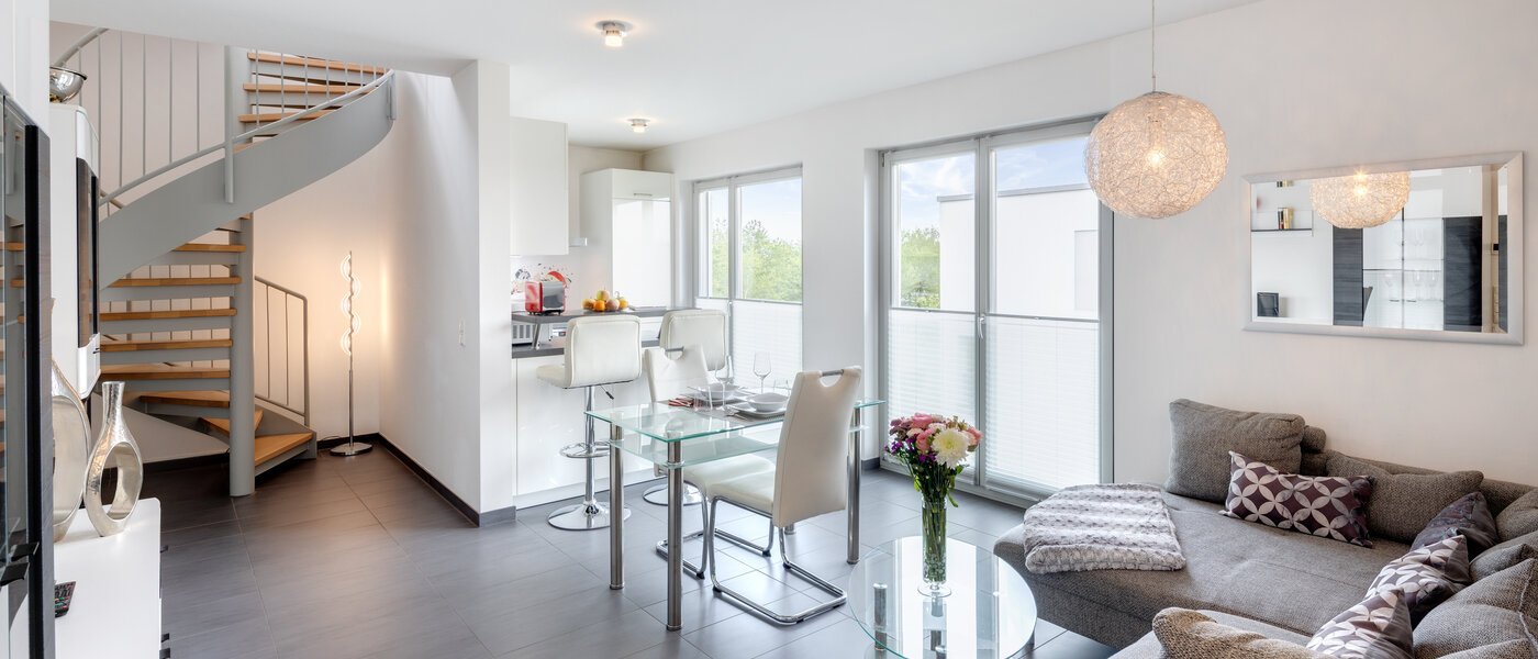 квартира München Messestadt Riem 02 жилое пространство 9917