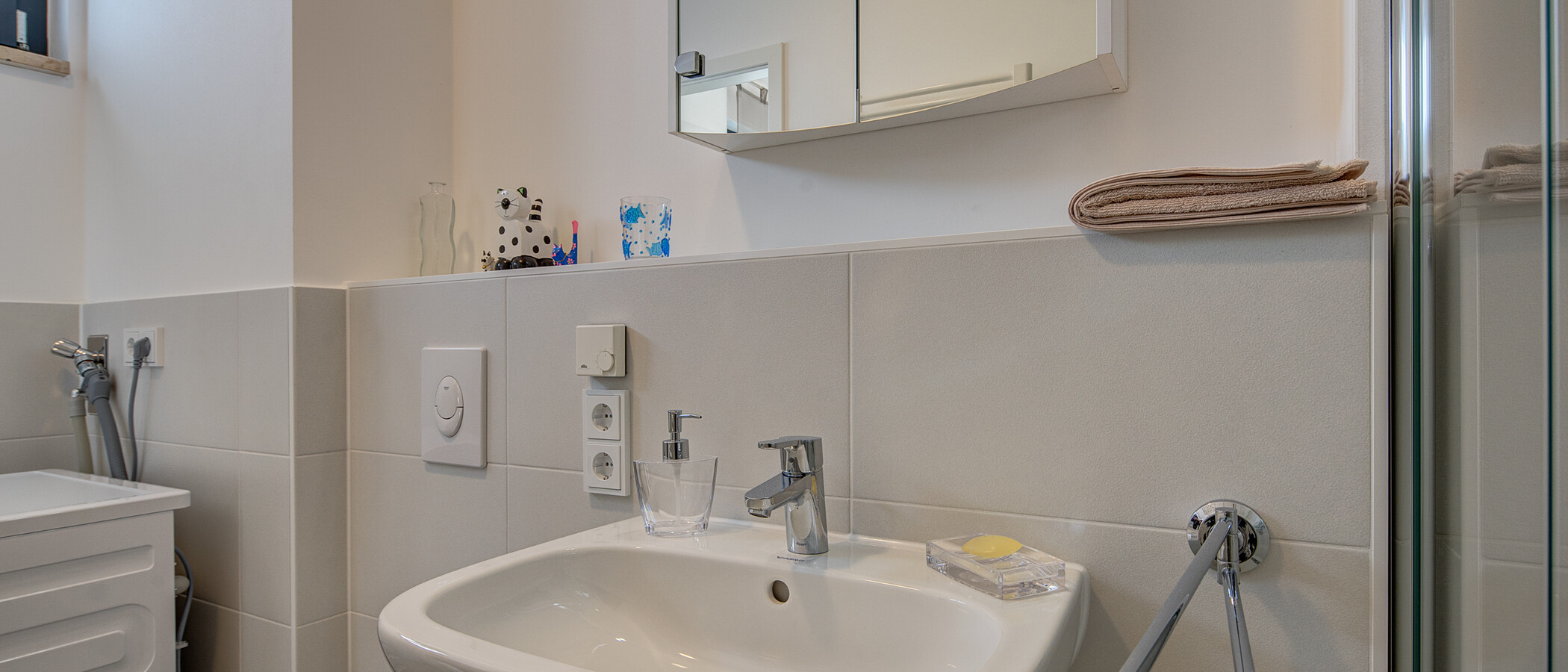 квартира München Messestadt Riem 02 ванная комната 9927