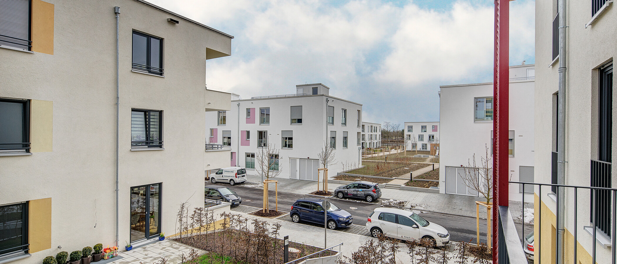 квартира München Messestadt Riem 03 вид из окна 9927