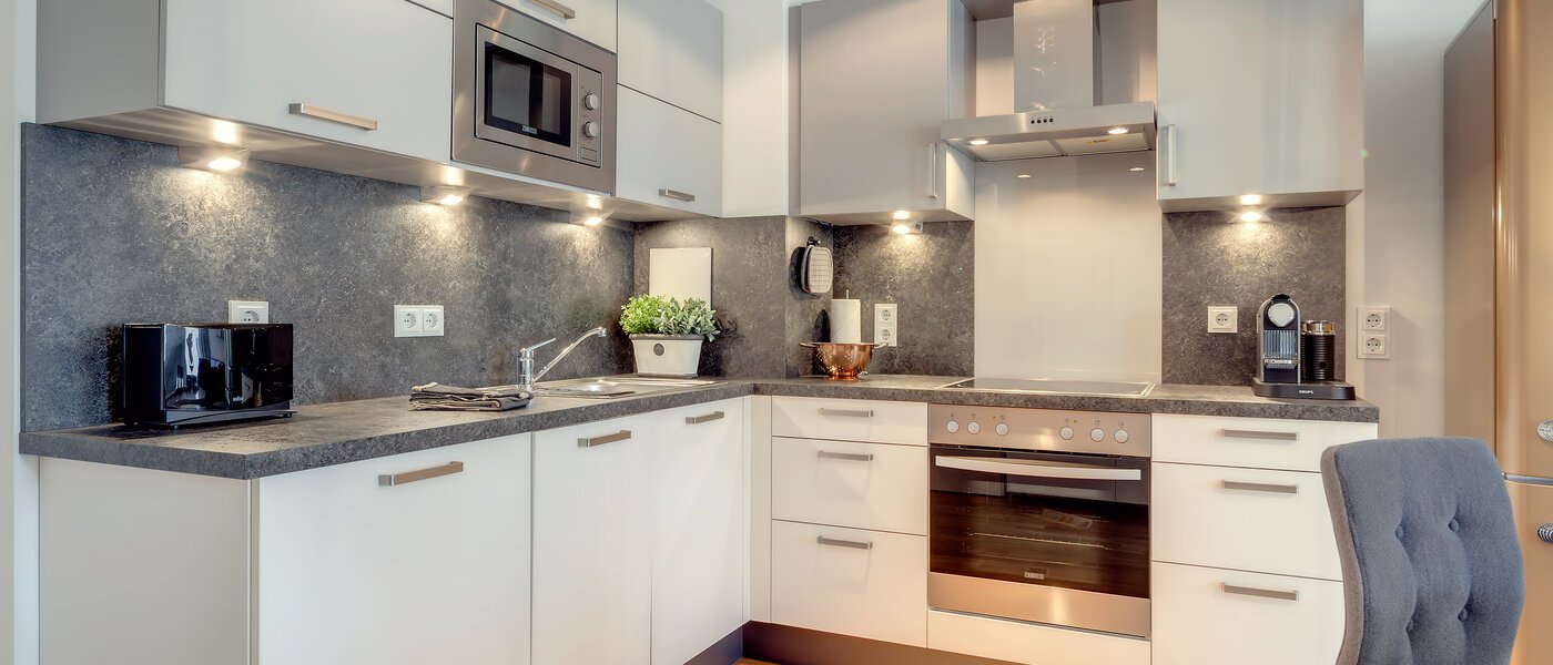 квартира München Lehel 01 кухня 9937