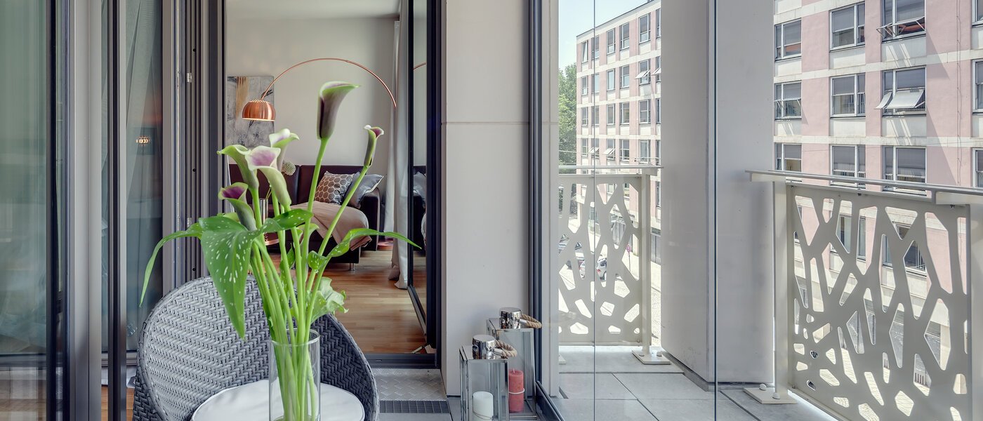 квартира München Lehel 01 балкон 9937