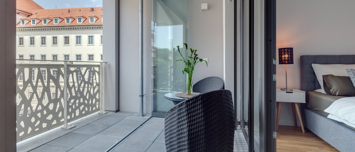 квартира München Lehel 02 балкон 9937