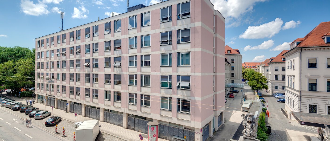 квартира München Lehel 02 вид из окна 9937