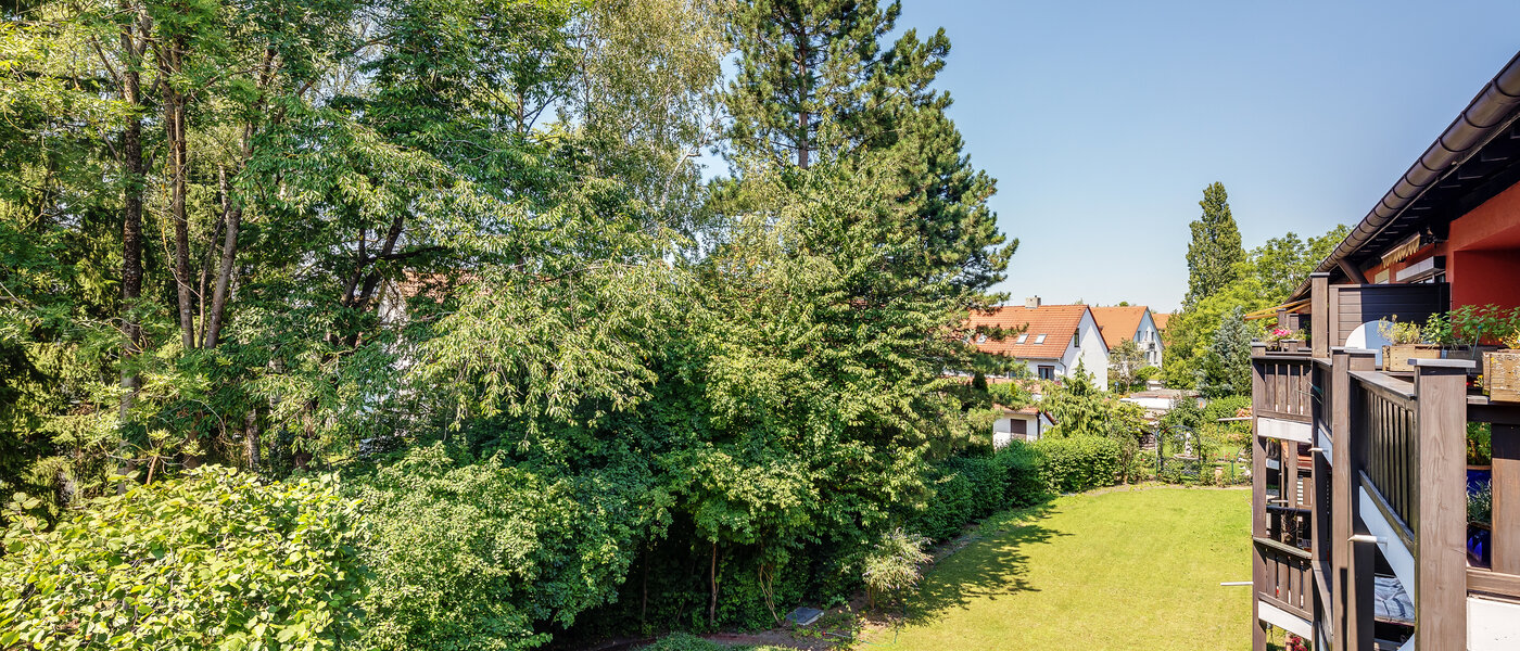 квартира München Moosach 01 вид из окна 9941