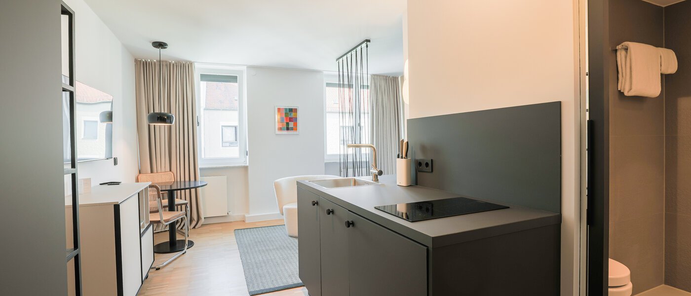 вилла München Lehel 03 кухня 995