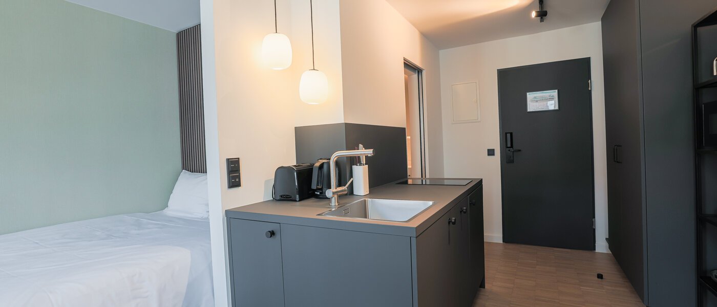 вилла München Lehel 04 кухня 995