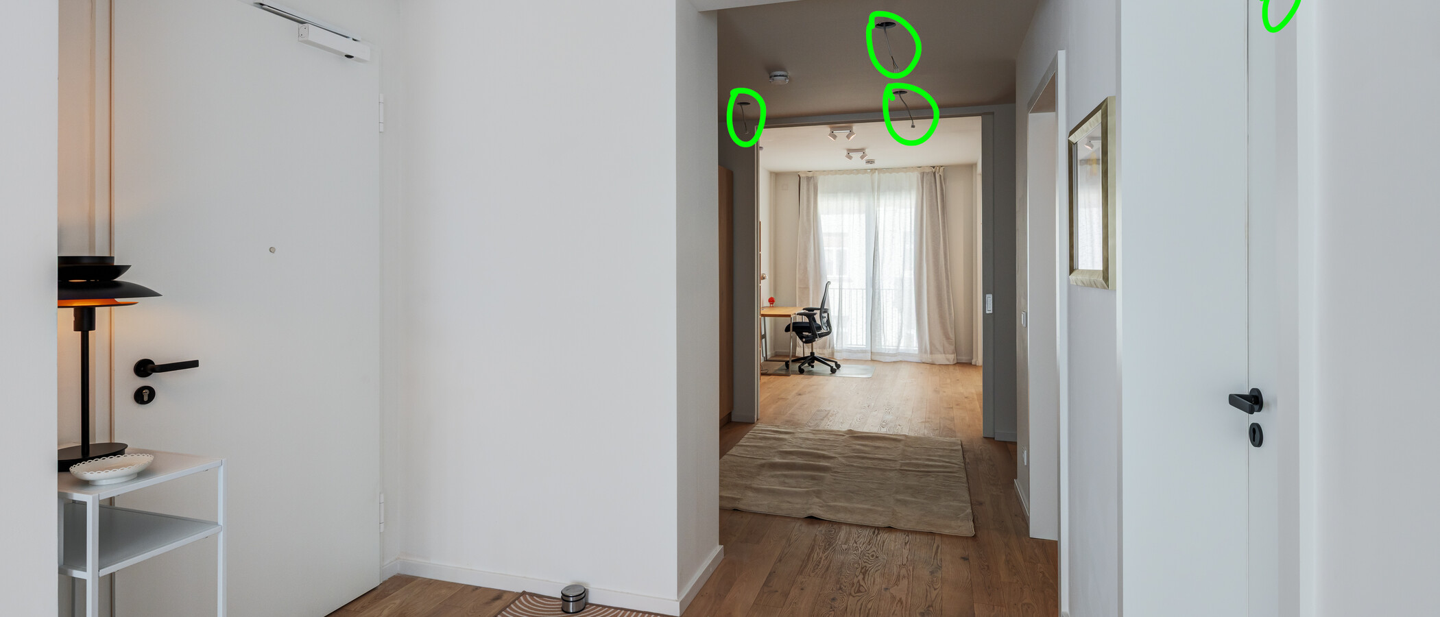 вилла München Schwabing - Domagkpark 03 коридор 995