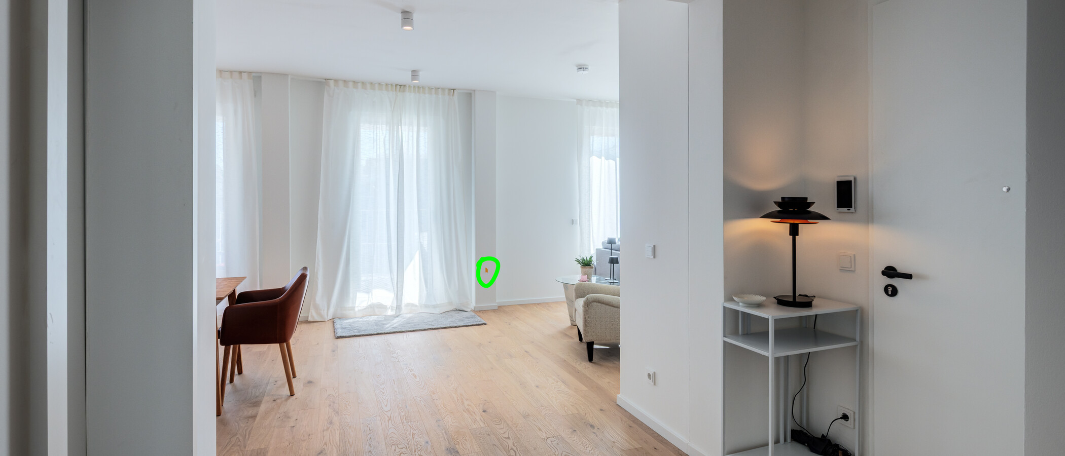 вилла München Schwabing - Domagkpark 04 коридор 995