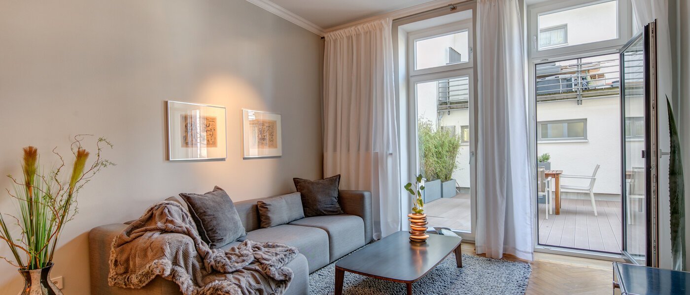 квартира München Gärtnerplatzviertel 01 гостиная 9966