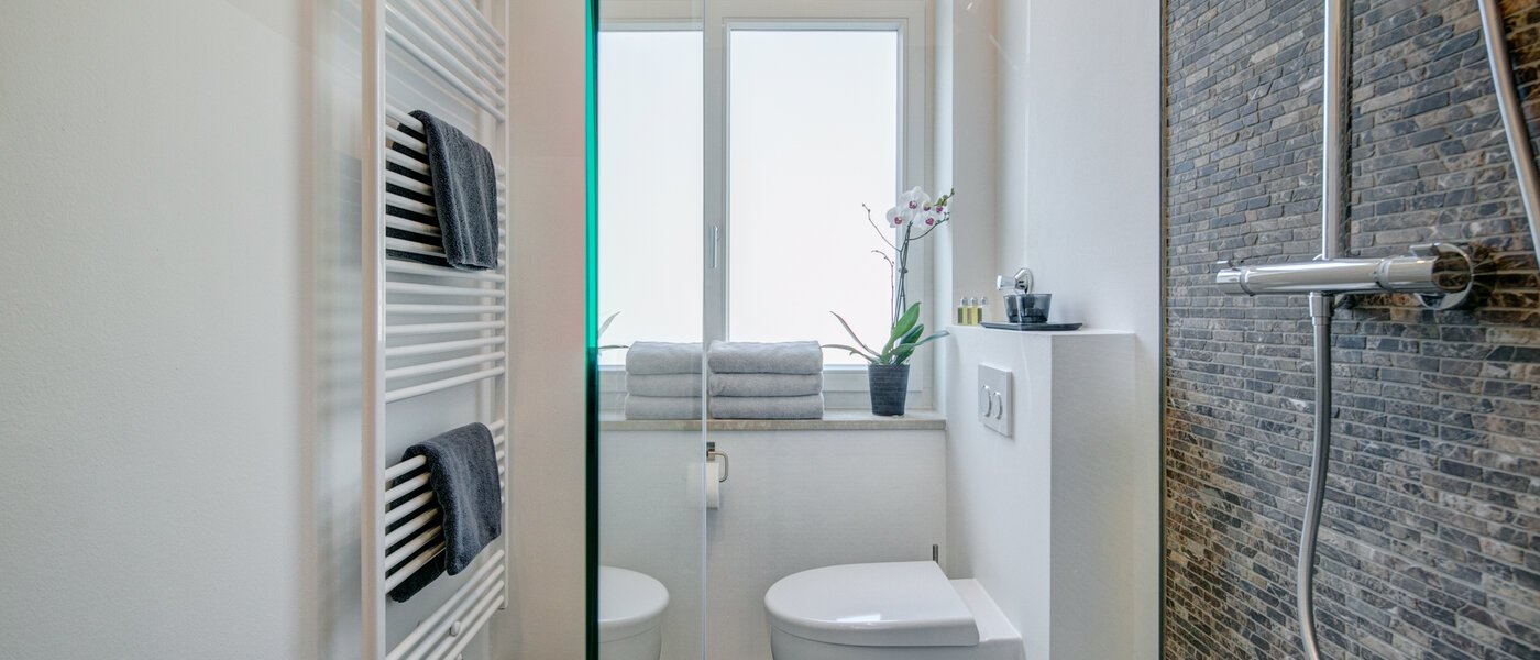 квартира München Gärtnerplatzviertel 01 ванная комната 9966