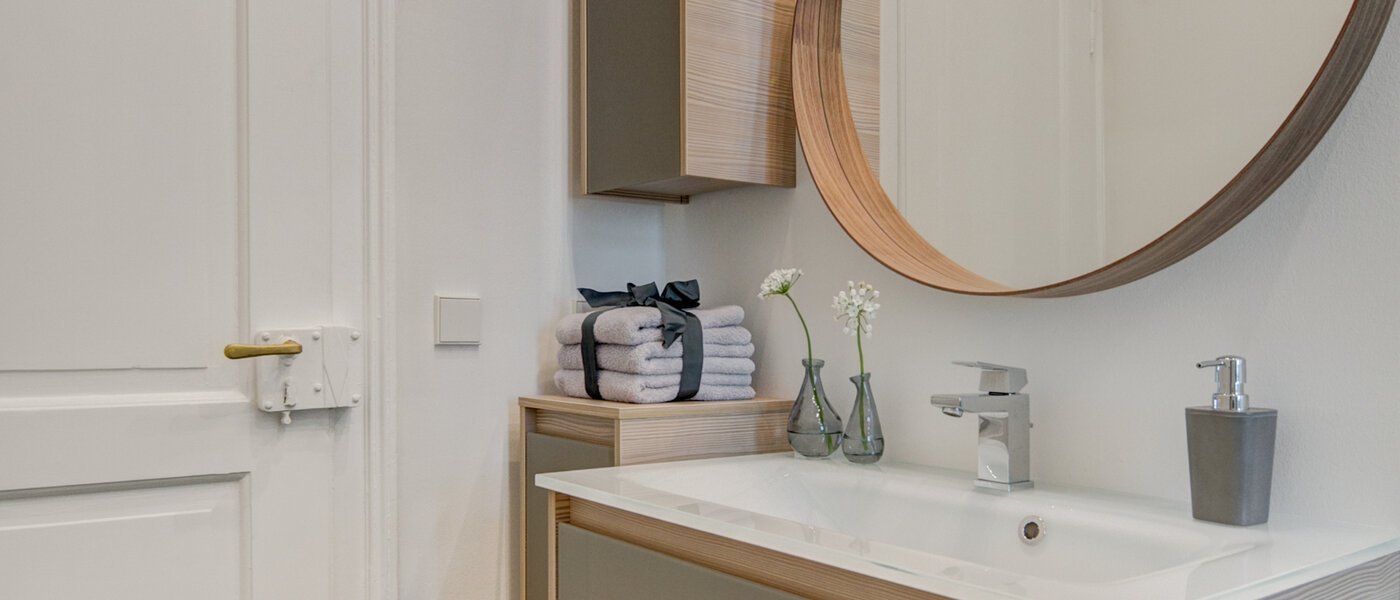 квартира München Gärtnerplatzviertel 05 ванная комната 9966