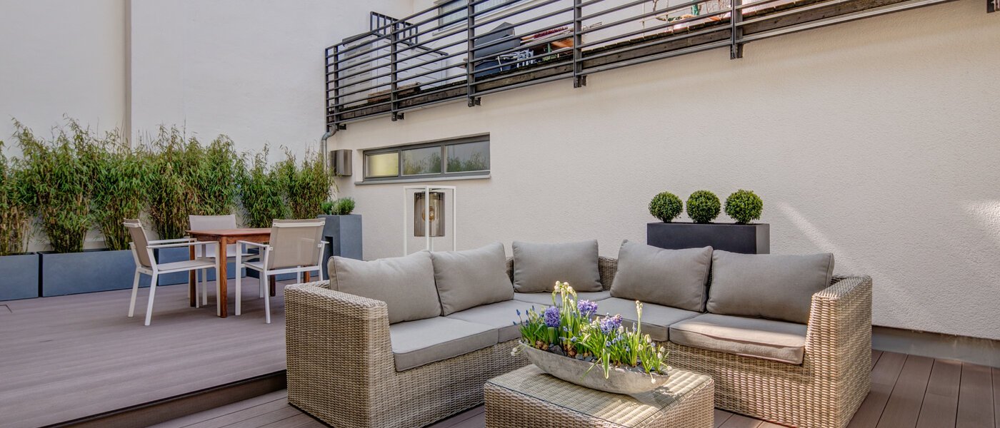 квартира München Gärtnerplatzviertel 03 терраса 9966