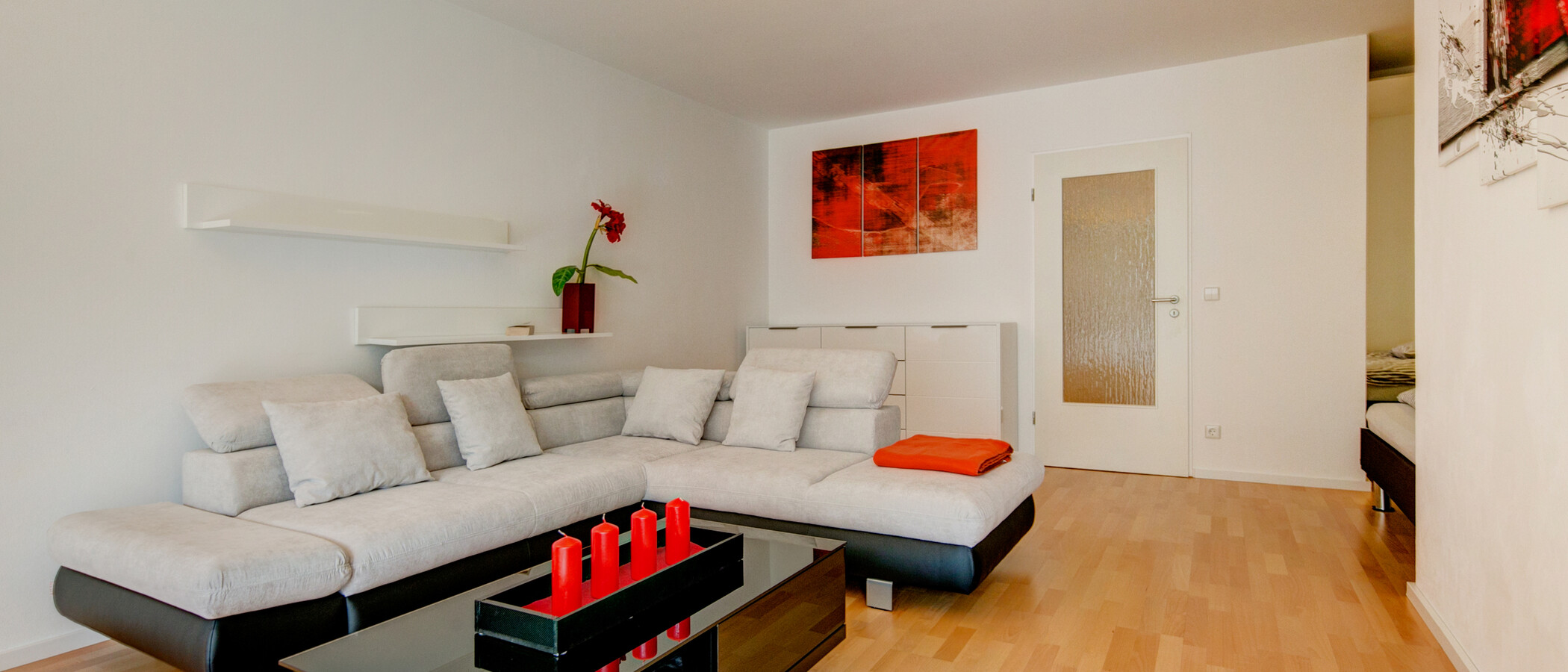 квартира München Schwabing-West 05 гостиная 9967