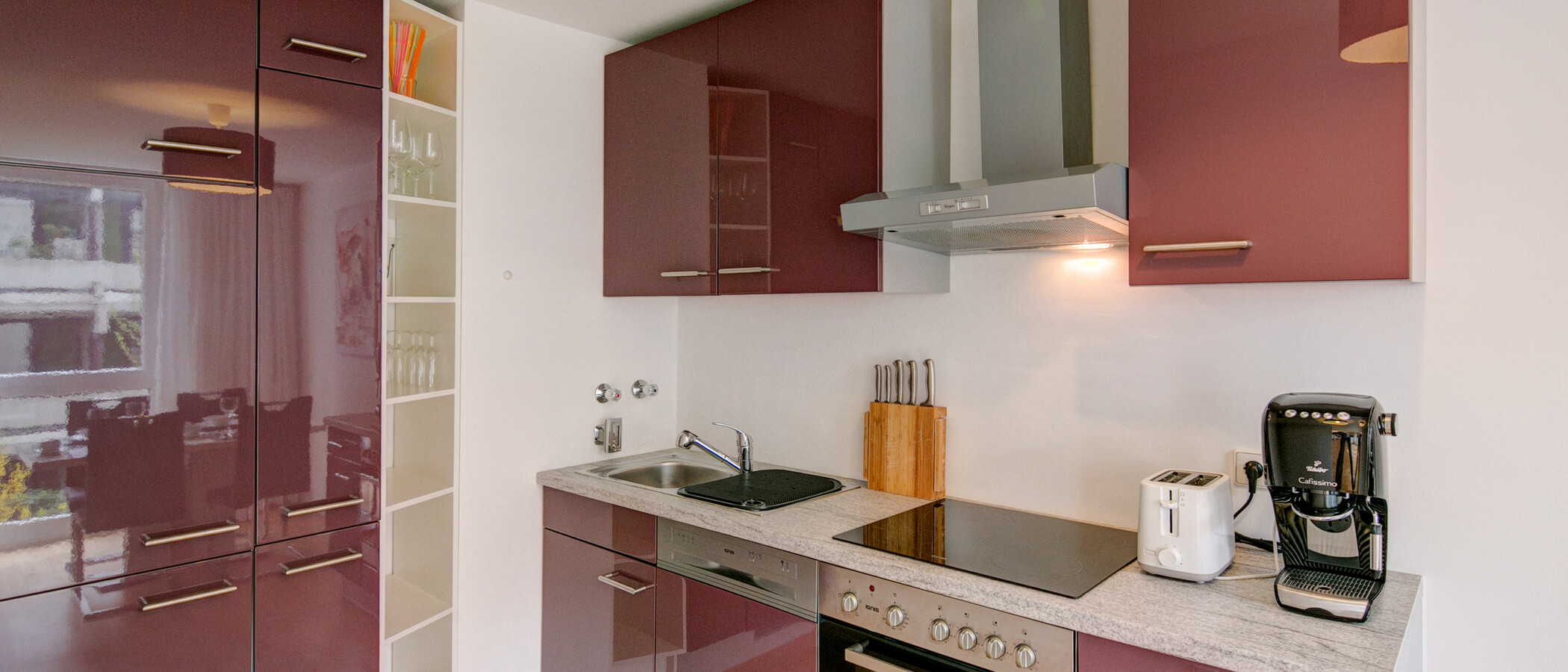квартира München Schwabing-West 01 кухня 9967