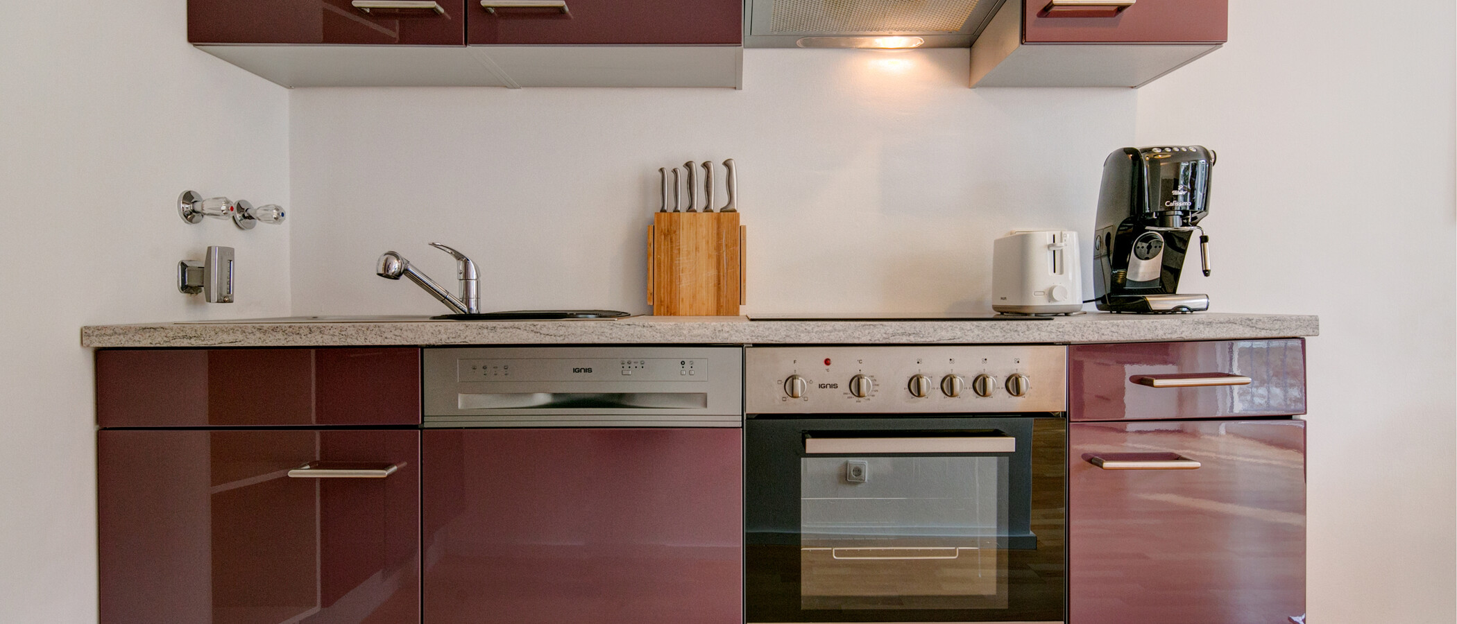 квартира München Schwabing-West 02 кухня 9967