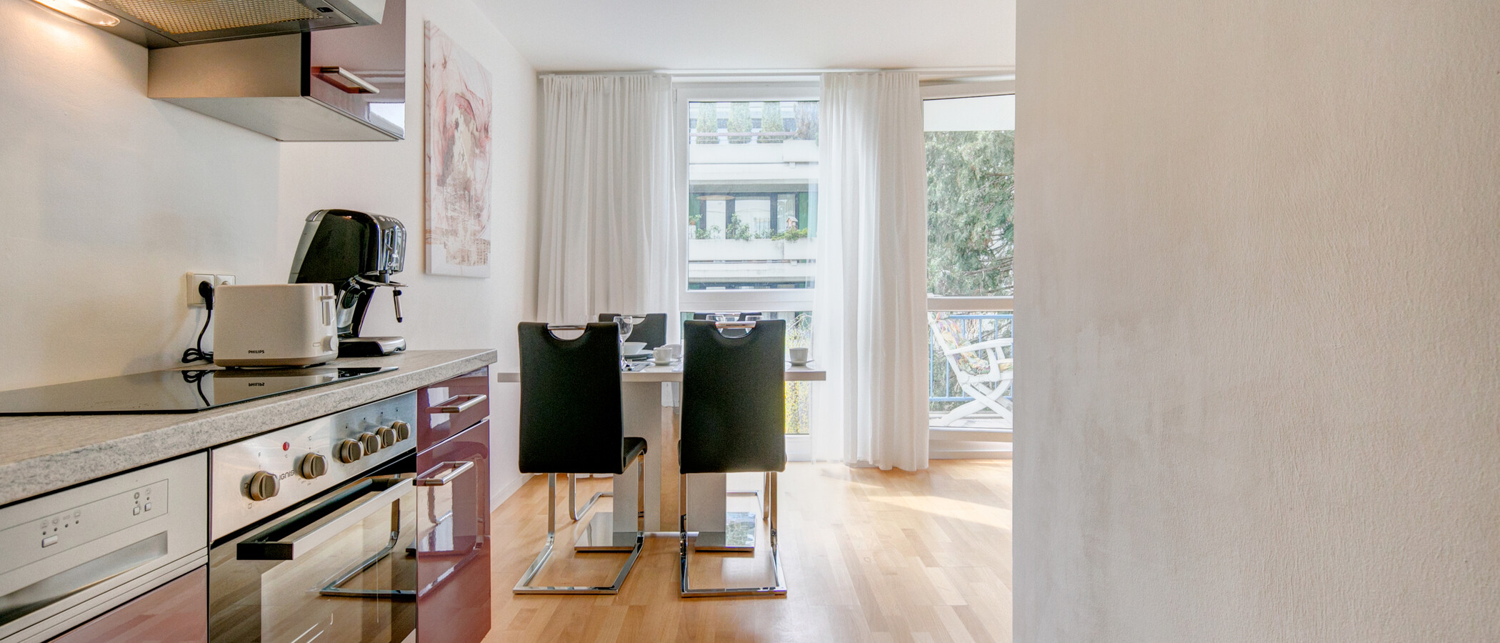 квартира München Schwabing-West 03 кухня 9967